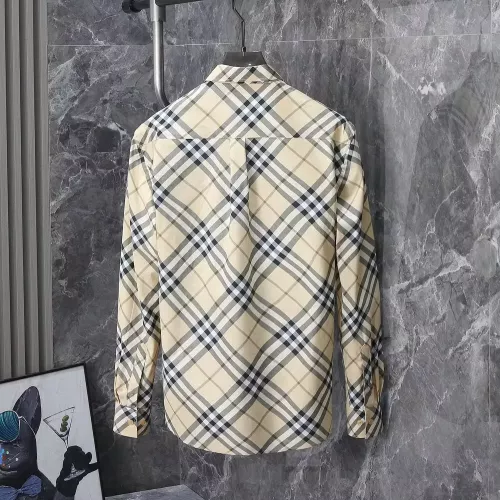 Replica Burberry Shirts Long Sleeved For Men #1346656 $42.00 USD for Wholesale