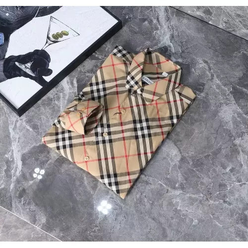 Replica Burberry Shirts Long Sleeved For Men #1346657 $42.00 USD for Wholesale