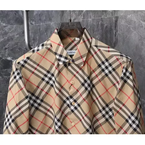 Replica Burberry Shirts Long Sleeved For Men #1346657 $42.00 USD for Wholesale