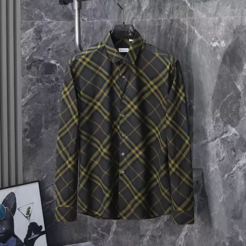 Burberry Shirts Long Sleeved For Men #1346658 $42.00 USD, Wholesale Replica Burberry Shirts