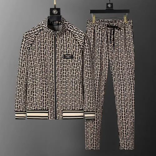Balmain Tracksuits Long Sleeved For Men #1346659 $72.00 USD, Wholesale Replica Balmain Tracksuits
