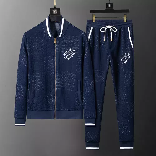 Louis Vuitton LV Tracksuits Long Sleeved For Men #1346664 $72.00 USD, Wholesale Replica Louis Vuitton LV Tracksuits
