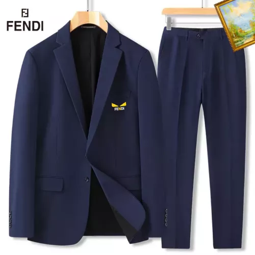 Fendi Tracksuits Long Sleeved For Men #1346690 $92.00 USD, Wholesale Replica Fendi Tracksuits