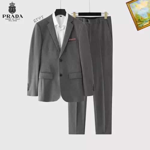 Prada Tracksuits Long Sleeved For Men #1346710 $92.00 USD, Wholesale Replica Prada Tracksuits