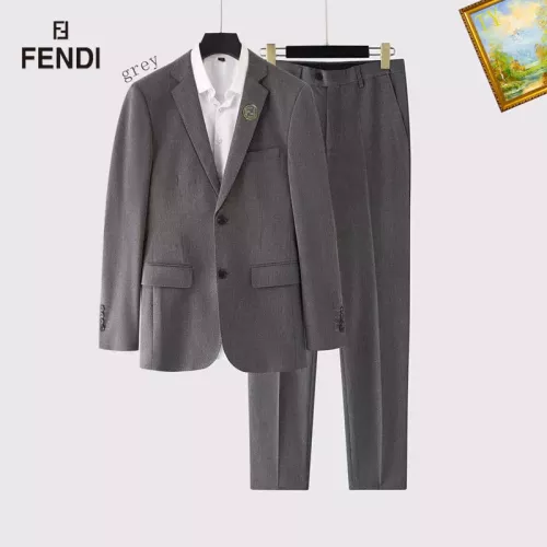Fendi Tracksuits Long Sleeved For Men #1346713 $92.00 USD, Wholesale Replica Fendi Tracksuits