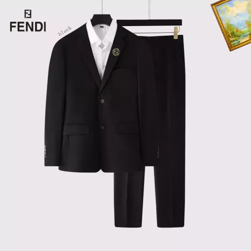 Fendi Tracksuits Long Sleeved For Men #1346714 $92.00 USD, Wholesale Replica Fendi Tracksuits