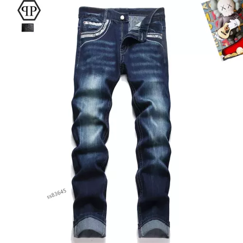 Replica Philipp Plein PP Jeans For Men #1346780 $48.00 USD for Wholesale