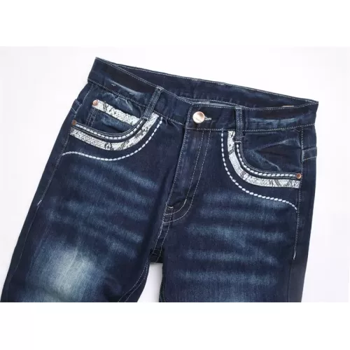 Replica Philipp Plein PP Jeans For Men #1346780 $48.00 USD for Wholesale