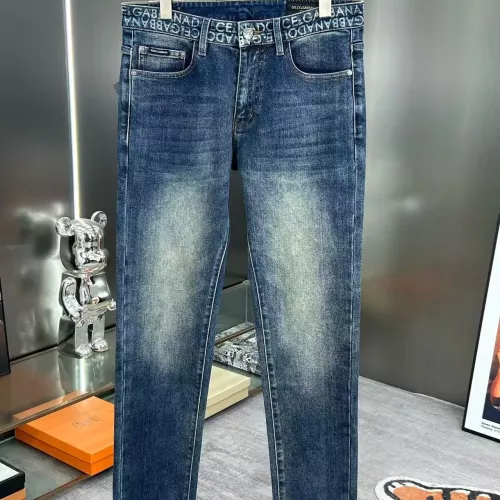Replica Dolce & Gabbana D&G Jeans For Men #1346783 $56.00 USD for Wholesale