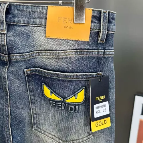 Replica Fendi Jeans For Men #1346785 $56.00 USD for Wholesale