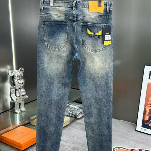 Replica Fendi Jeans For Men #1346785 $56.00 USD for Wholesale