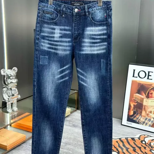 Replica Philipp Plein PP Jeans For Men #1346789 $56.00 USD for Wholesale