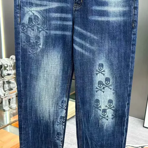 Replica Philipp Plein PP Jeans For Men #1346790 $56.00 USD for Wholesale