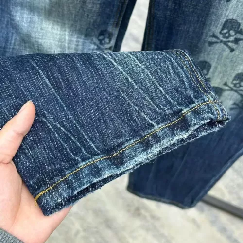 Replica Philipp Plein PP Jeans For Men #1346790 $56.00 USD for Wholesale
