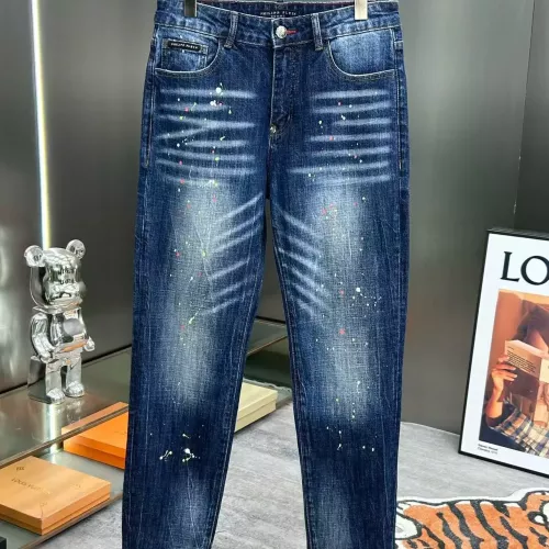 Replica Philipp Plein PP Jeans For Men #1346796 $56.00 USD for Wholesale