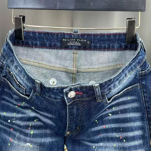 Replica Philipp Plein PP Jeans For Men #1346796 $56.00 USD for Wholesale
