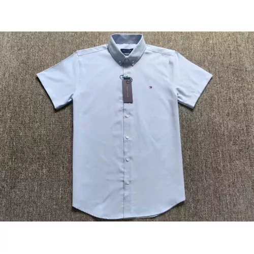 Tommy Hilfiger TH Shirts Short Sleeved For Men #1346828 $42.00 USD, Wholesale Replica Tommy Hilfiger TH Shirts