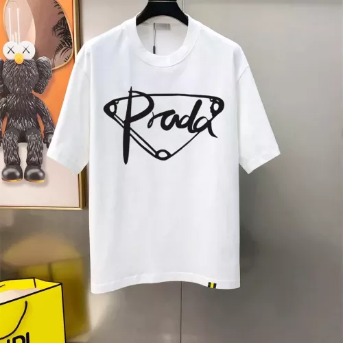 Prada T-Shirts Short Sleeved For Men #1346942 $40.00 USD, Wholesale Replica Prada T-Shirts
