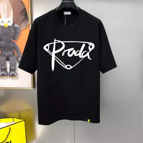 Prada T-Shirts Short Sleeved For Men #1346943 $40.00 USD, Wholesale Replica Prada T-Shirts