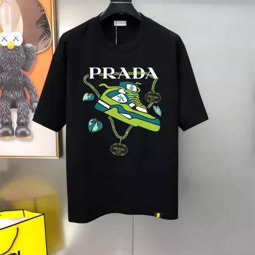 Prada T-Shirts Short Sleeved For Men #1346989 $40.00 USD, Wholesale Replica Prada T-Shirts