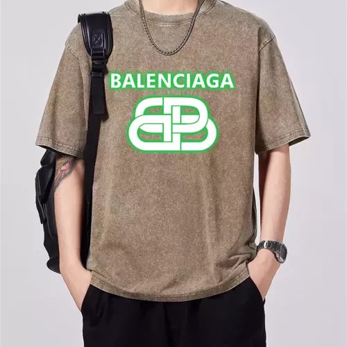 Balenciaga T-Shirts Short Sleeved For Men #1347010 $45.00 USD, Wholesale Replica Balenciaga T-Shirts