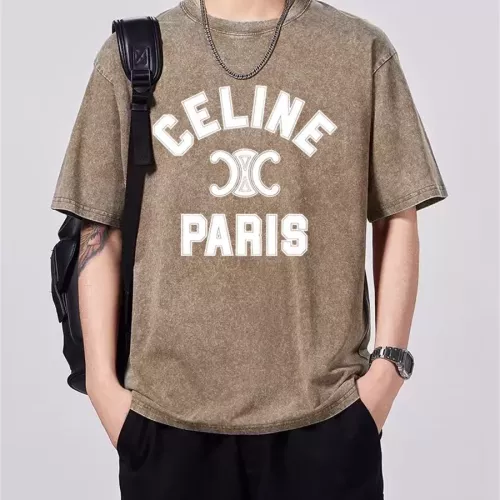 Celine T-Shirts Short Sleeved For Men #1347014 $45.00 USD, Wholesale Replica Celine T-Shirts
