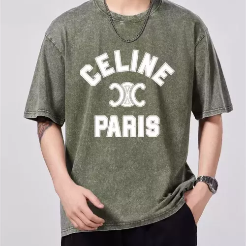 Celine T-Shirts Short Sleeved For Men #1347015 $45.00 USD, Wholesale Replica Celine T-Shirts