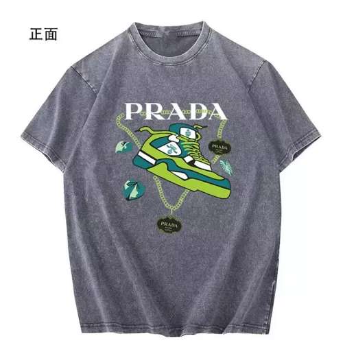 Replica Prada T-Shirts Short Sleeved For Men #1347021 $45.00 USD for Wholesale