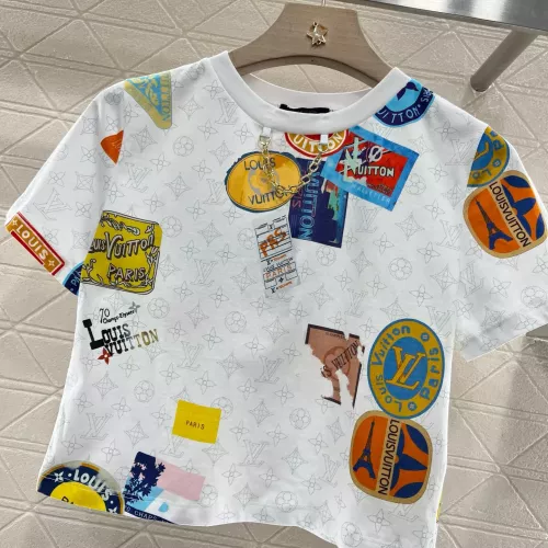 Louis Vuitton LV T-Shirts Short Sleeved For Women #1347024 $60.00 USD, Wholesale Replica Louis Vuitton LV T-Shirts