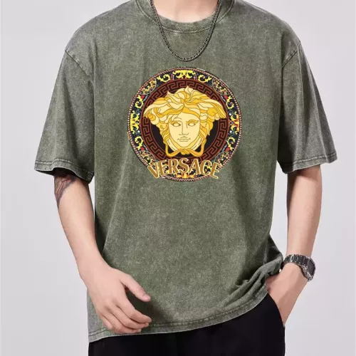 Versace T-Shirts Short Sleeved For Men #1347045 $45.00 USD, Wholesale Replica Versace T-Shirts