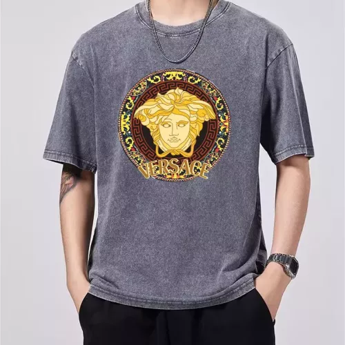 Versace T-Shirts Short Sleeved For Men #1347046 $45.00 USD, Wholesale Replica Versace T-Shirts