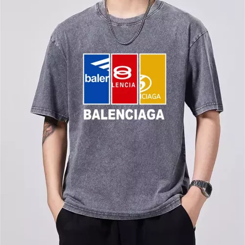 Balenciaga T-Shirts Short Sleeved For Men #1347050 $45.00 USD, Wholesale Replica Balenciaga T-Shirts