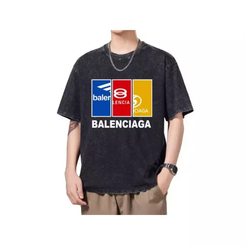 Balenciaga T-Shirts Short Sleeved For Men #1347051 $45.00 USD, Wholesale Replica Balenciaga T-Shirts