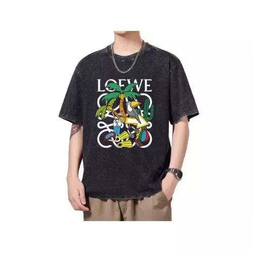 LOEWE T-Shirts Short Sleeved For Men #1347055 $45.00 USD, Wholesale Replica LOEWE T-Shirts