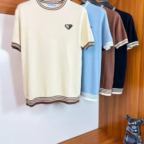 Replica Prada T-Shirts Short Sleeved For Men #1347074 $45.00 USD for Wholesale