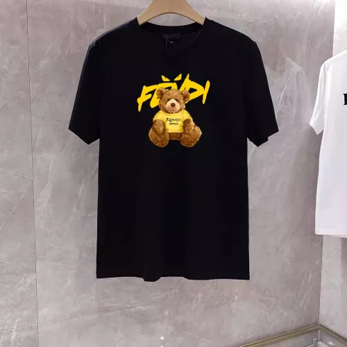 Fendi T-Shirts Short Sleeved For Unisex #1347112 $25.00 USD, Wholesale Replica Fendi T-Shirts