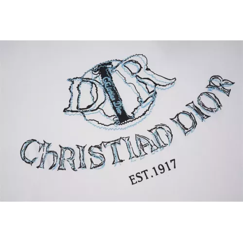 Replica Christian Dior T-Shirts Short Sleeved For Unisex #1347150 $34.00 USD for Wholesale