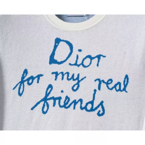 Replica Christian Dior Sweaters Long Sleeved For Men #1347164 $52.00 USD for Wholesale