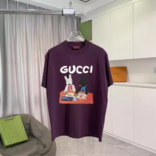 Gucci T-Shirts Short Sleeved For Unisex #1347255 $42.00 USD, Wholesale Replica Gucci T-Shirts