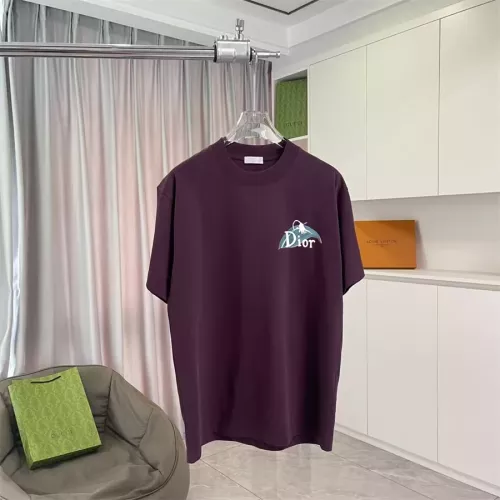 Replica Christian Dior T-Shirts Short Sleeved For Unisex #1347260 $42.00 USD for Wholesale