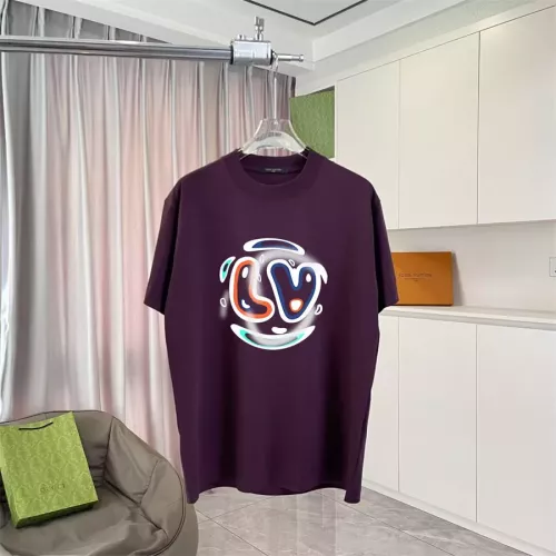 Louis Vuitton LV T-Shirts Short Sleeved For Unisex #1347288 $42.00 USD, Wholesale Replica Louis Vuitton LV T-Shirts