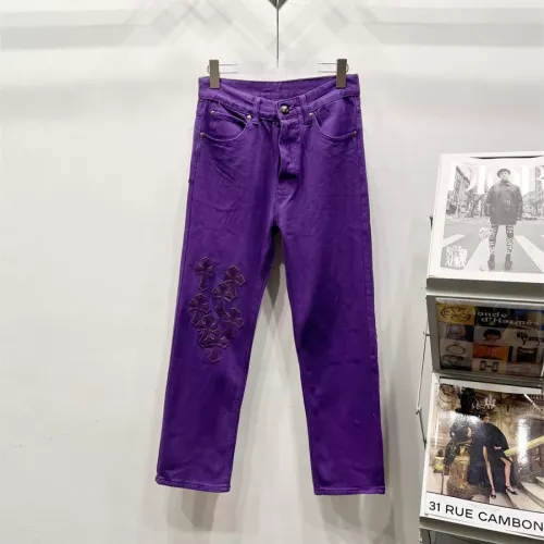 Replica Chrome Hearts Jeans For Men #1347357 $60.00 USD for Wholesale