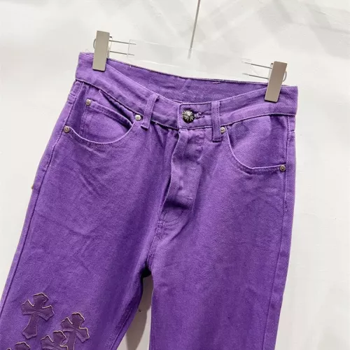Replica Chrome Hearts Jeans For Men #1347357 $60.00 USD for Wholesale