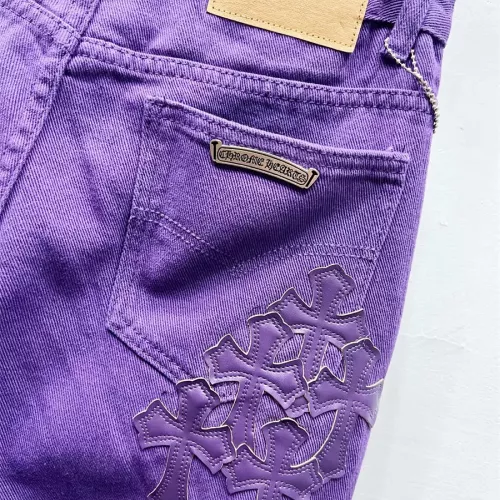 Replica Chrome Hearts Jeans For Men #1347357 $60.00 USD for Wholesale