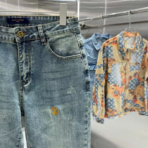 Replica Louis Vuitton LV Jeans For Men #1347366 $60.00 USD for Wholesale
