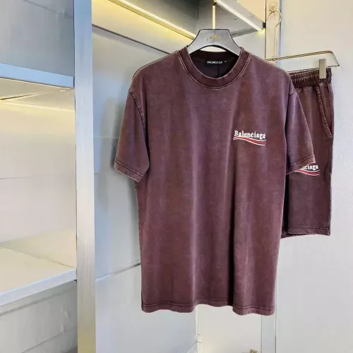 Balenciaga Fashion Tracksuits Short Sleeved For Unisex #1347385 $52.00 USD, Wholesale Replica Balenciaga Fashion Tracksuits