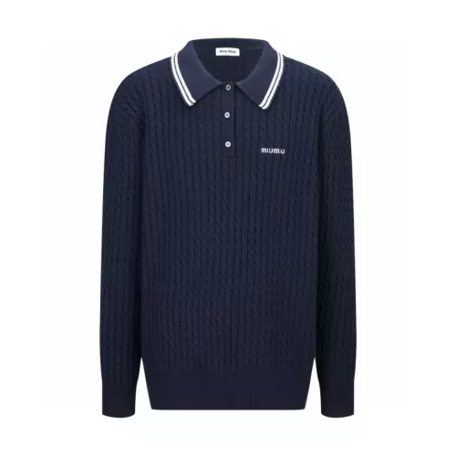 MIU MIU Sweaters Long Sleeved For Women #1347401 $92.00 USD, Wholesale Replica MIU MIU Sweaters