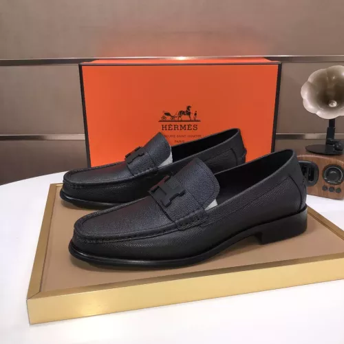 Hermes Leather Shoes For Men #1347406 $100.00 USD, Wholesale Replica Hermes Leather Shoes
