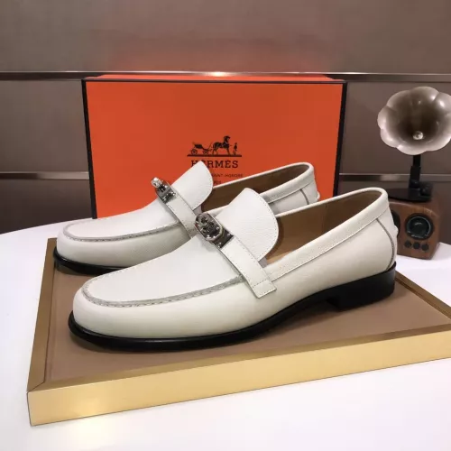 Hermes Leather Shoes For Men #1347408 $100.00 USD, Wholesale Replica Hermes Leather Shoes