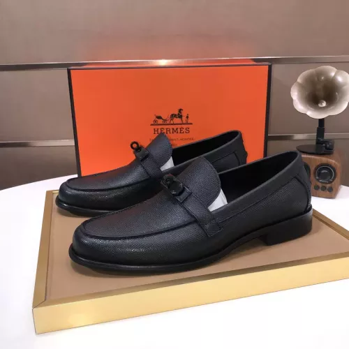Hermes Leather Shoes For Men #1347411 $100.00 USD, Wholesale Replica Hermes Leather Shoes